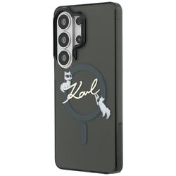 Karl Lagerfeld case IML KC Script MagSafe for Samsung Galaxy S26 Ultra black
