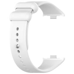 SILICONE STRAP MI BAND 8 PRO /M8 PRO (12). WHITE