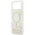 Guessin hartsipohjainen glitter-magneettisuojakuori iPhone 17 Pro Maxille złoty