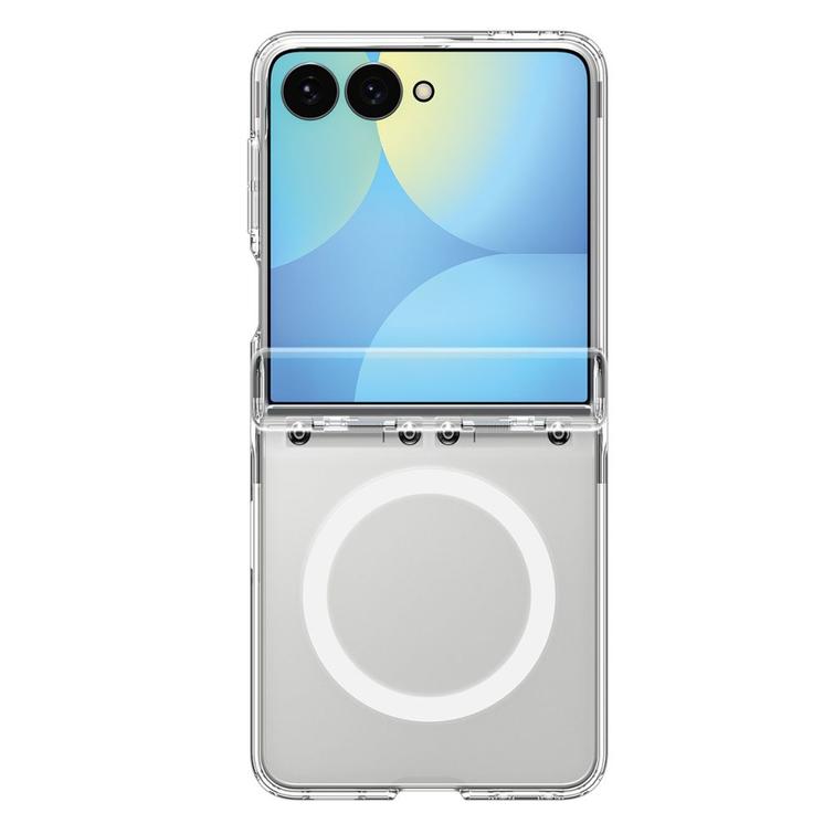 Spigen Ultra Hybrid Pro Magsafe -suojakuori Samsung Galaxy Z Flip 8:lle, läpinäkyvä