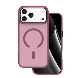 Jäätynyt Mag -kotelo iPhone 17 / 18 6,3" punainen