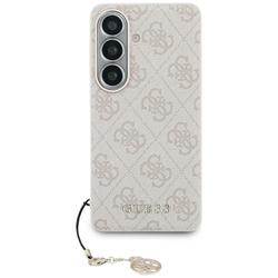 Guess case 4G Classic Logo Charm MagSafe for Samsung Galaxy S26 pink