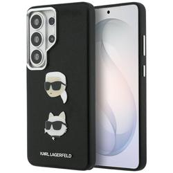 Karl Lagerfeld case Saffiano Double Heads Metal for Samsung Galaxy S26 Ultra black