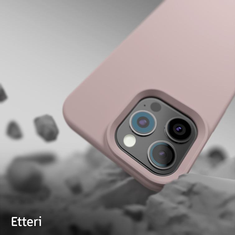 Etteri silikoninen lipaskotelo iPhone 16 Pro Max 6,9" vaaleanpunainen