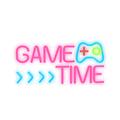 Forever Light Neon PLEXI LED GAME TIME multicolor FPNE34