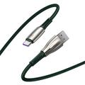 Baseus Cafule Metallinen USB - USB-C -kaapeli 0,25m musta 66W