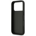 Guess 4G Double Card Triangle -suojakuori iPhone 17 Prolle, musta