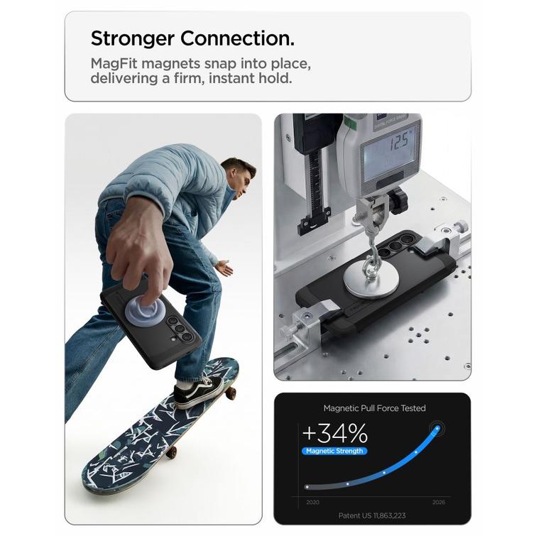 Spigen Tough Armor Mag MagSafe for Samsung Galaxy S26 black