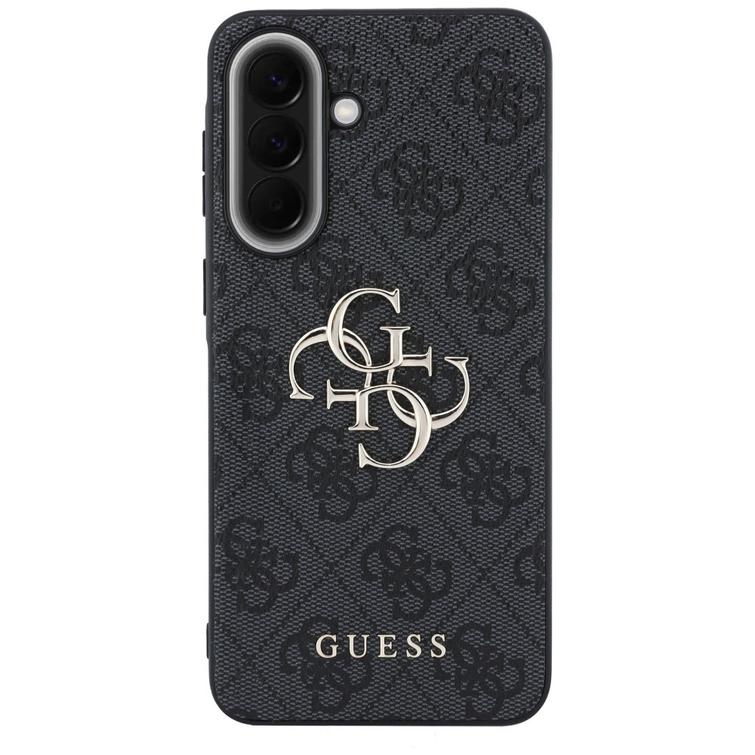Guess HC PU 4G Big Metal Logo case for Samsung Galaxy A57 black