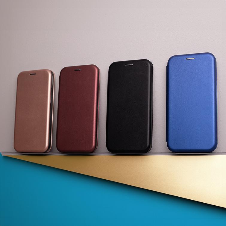 Smart Diva -suojakuori Samsung Galaxy S25 FE:lle, viininpunainen