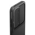 Spigen Optic Armor suojakuori Samsung Galaxy S24:lle, musta