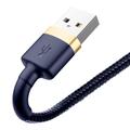 Baseus Cafule USB-kaapeli - Lightning 2,0 m 1,5A kullansininen