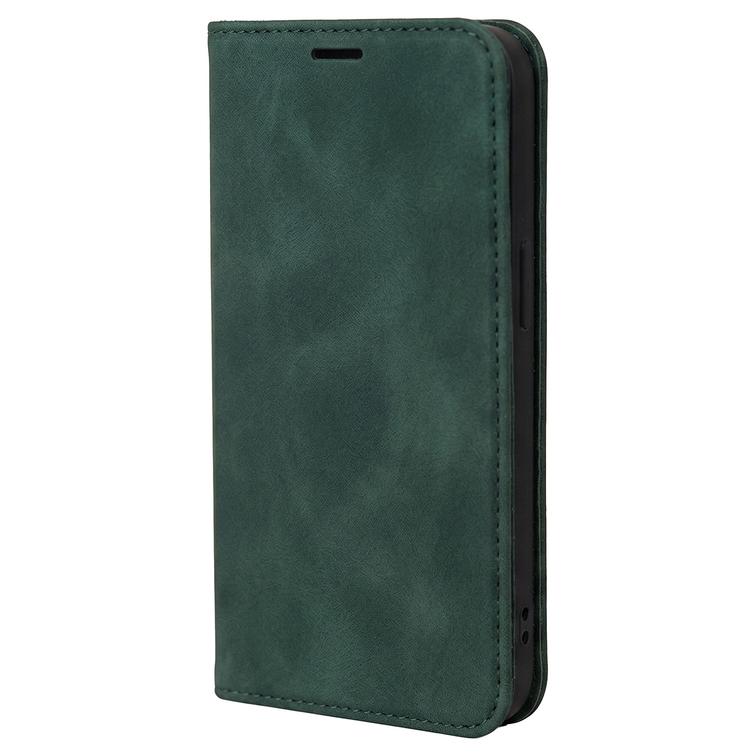 Smart Suede case for iPhone 16e / 17e green