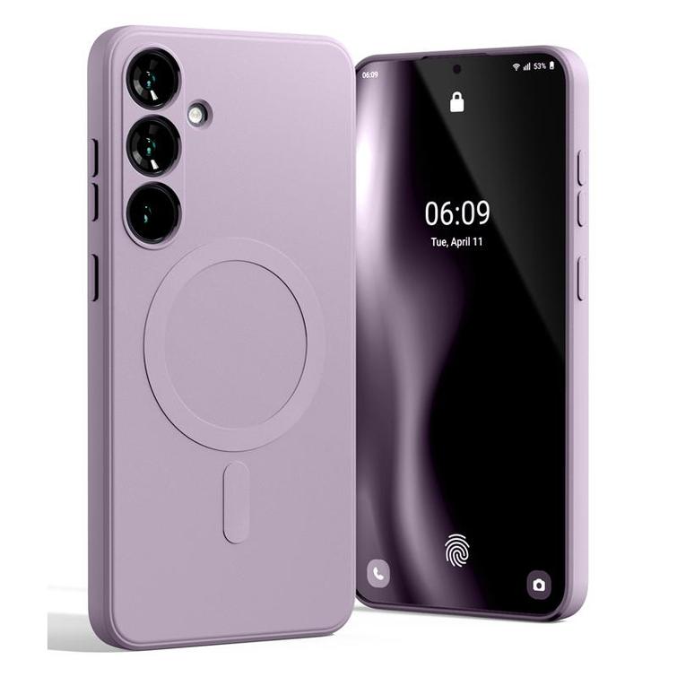MERCURY SEMI-SILICONE MAGSAFE SAMSUNG S25+ LILAC PURPLE