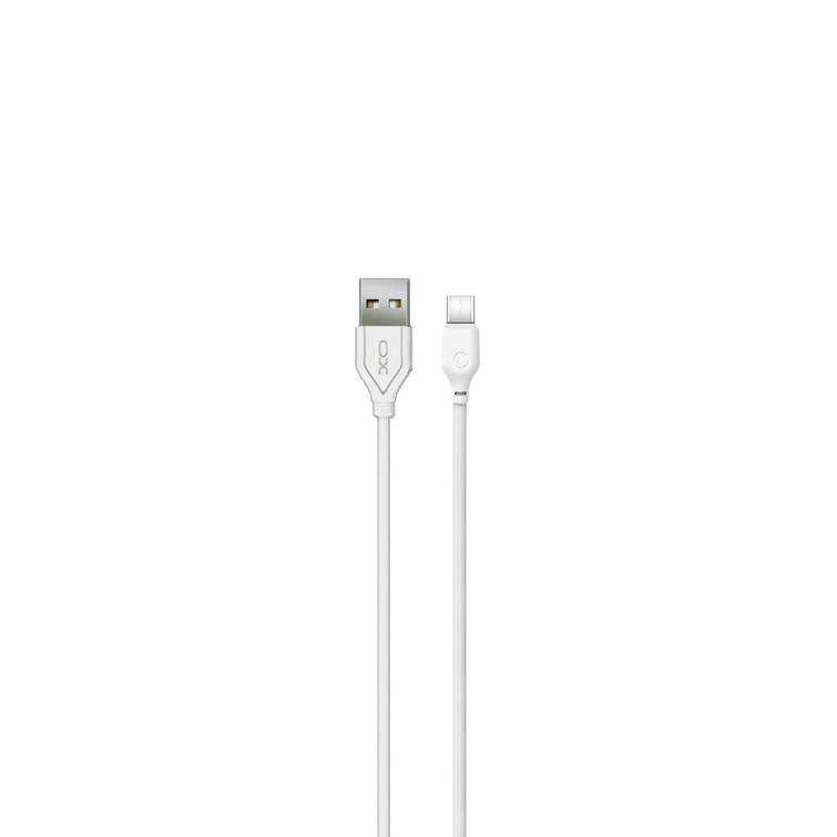 XO-kaapeli NB103 USB - USB-C 2,0 m 2,1A valkoinen