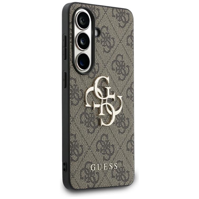 Guess case 4G Big Metal Logo for Samsung Galaxy S26 Plus brown