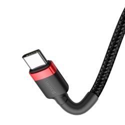 Baseus-kaapeli Cafule PD USB-C - USB-C 1,0 m punamusta 60W