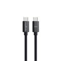 Maxlife MXUC-12 kaapeli USB-C - USB-C 1,0 m 100W musta
