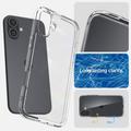 Spigen Ultra Hybrid -suojakuori iPhone 16 6,1":lle, kristallinkirkas