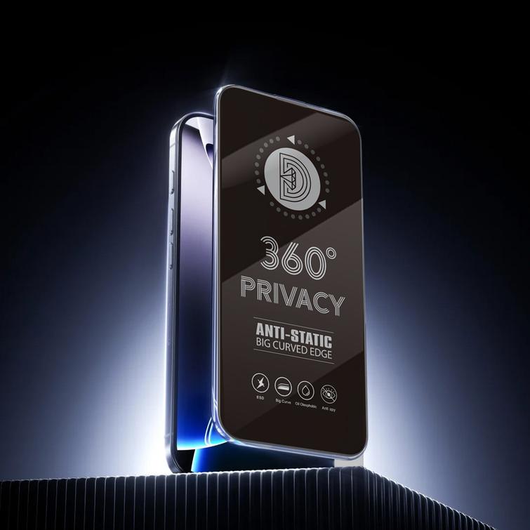 Karkaistusta lasista valmistettu Privacy 360 -suojakuori Samsung Galaxy A07:lle