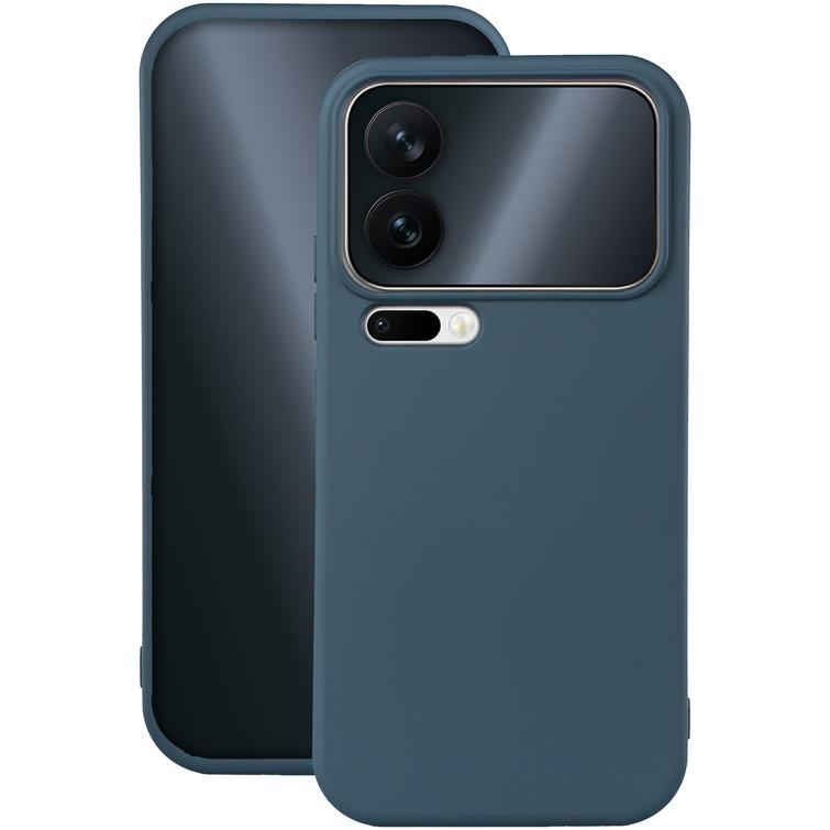 Silicon case for Xiaomi 17 Pro dark blue