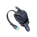 Baseus PrimeTrip VR2 Max Car Charger with Retractable Cable 3C+U 100W Cosmic Black