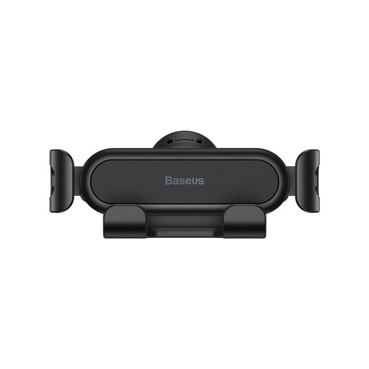 Baseus Stable Lite -autoteline, musta, gravity-kiinnityksellä, ilmanpoistoaukkoa varten