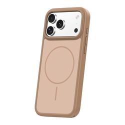 Frame Thin Mag -suojakuori iPhone 17 Pro 6,3":lle, ruskea