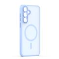 Mag Matt case for Samsung Galaxy S26 Plus light blue camera protection