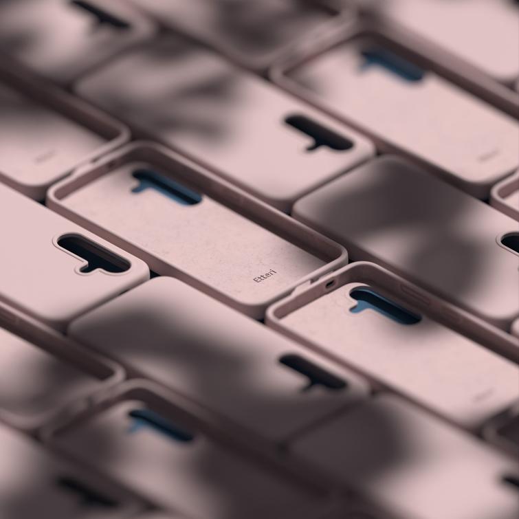 Etteri Silicone Mag kotelo Samsung Galaxy A37 5G vaaleanpunaiselle
