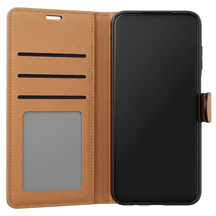 Smart Luxe nahkakotelo Honor 400 Lite -puhelimelle, musta