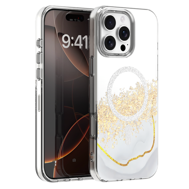 Epoxy Mag case for iPhone 16 Pro 6,3" white