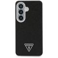 Guess case Fixed Glitter Triangle MagSafe for Samsung Galaxy S26 black