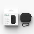 Etteri-silikonikotelo AirPods Pro 3:lle musta