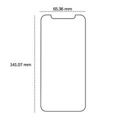 Karkaistu lasi 2,5D iPhone XR / 11:lle