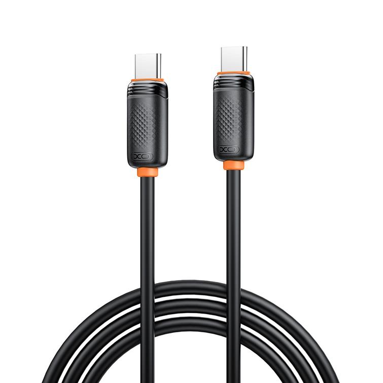 XO-kaapeli NB-Q302B PD USB-C - USB-C 1,0m 60W musta