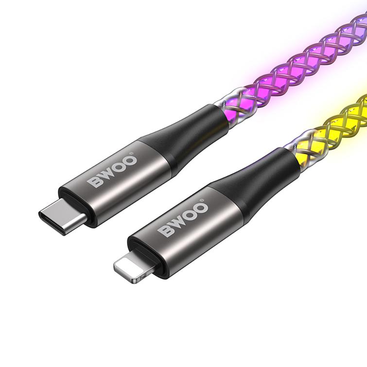 BWOO USB-C - Lightning-kaapeli 1m 27W X279C-L