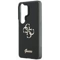 Guess case IML Big Metal 4G Script for Samsung Galaxy S26 Ultra black