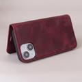 Smart Suede case for Honor 600 / Honor 600 Pro maroon