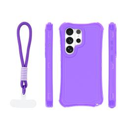 Safepop case with strap for Samsung Galaxy S26 Ultra purple