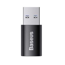 Baseus Ingenuity USB-A 3.1 - USB-C -sovitin, musta, OTG