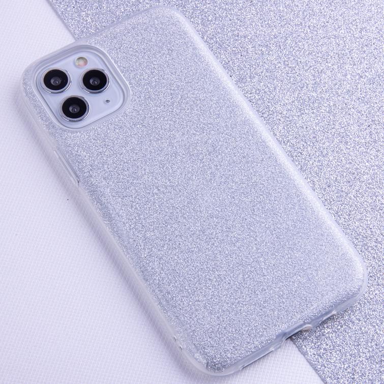Glitter 3in1 -suojakuori Xiaomi Redmi 13C 5G:lle, hopea