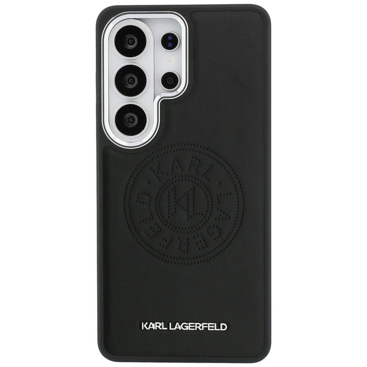 Karl Lagerfeld case Perforated KL MagSafe for Samsung Galaxy S26 Ultra black