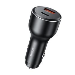 YESIDO CAR CHARGER Y65 118W QC3.0 USB-A+C BLACK