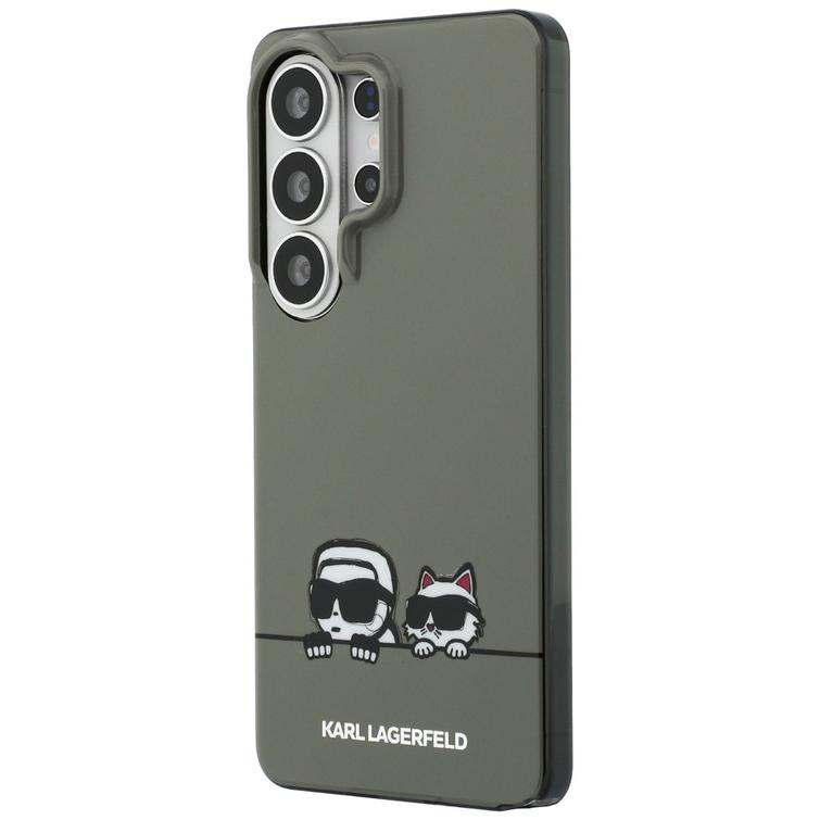 Karl Lagerfeld case IML Peekaboo Karl&Choupette MagSafe for Samsung Galaxy S26 Ultra black