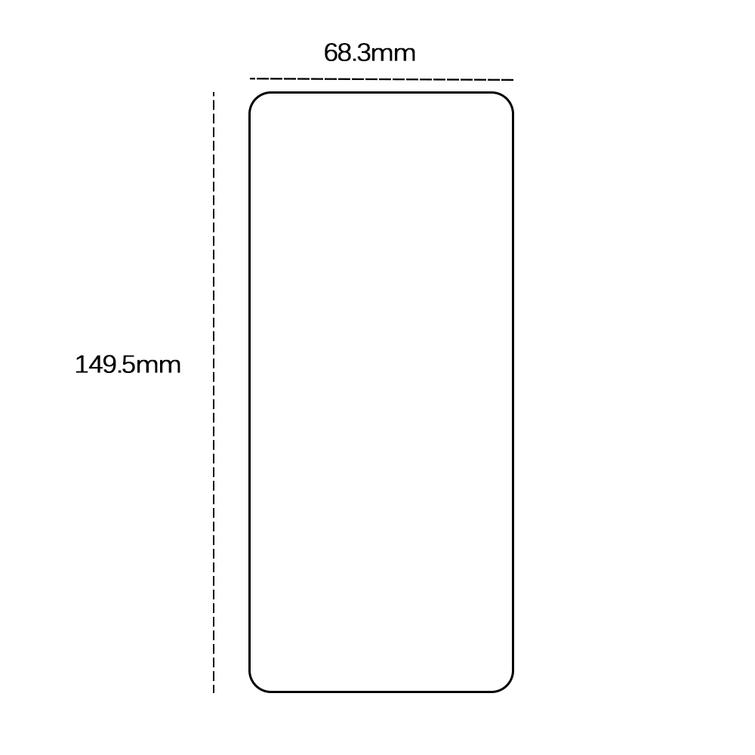 Karkaistu lasi 2,5D Google Pixel 7 5G:lle