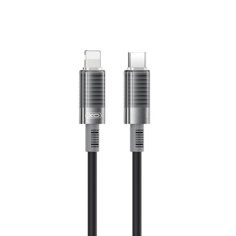 XO-kaapeli NB-Q282B PD USB-C - Lightning 1,0m 27W musta