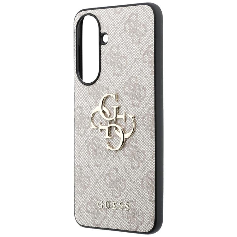 Guess HC PU 4G Big Logo case for Samsung Galaxy A37 pink