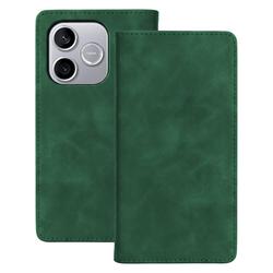 Smart Suede case for Honor 600 lite green