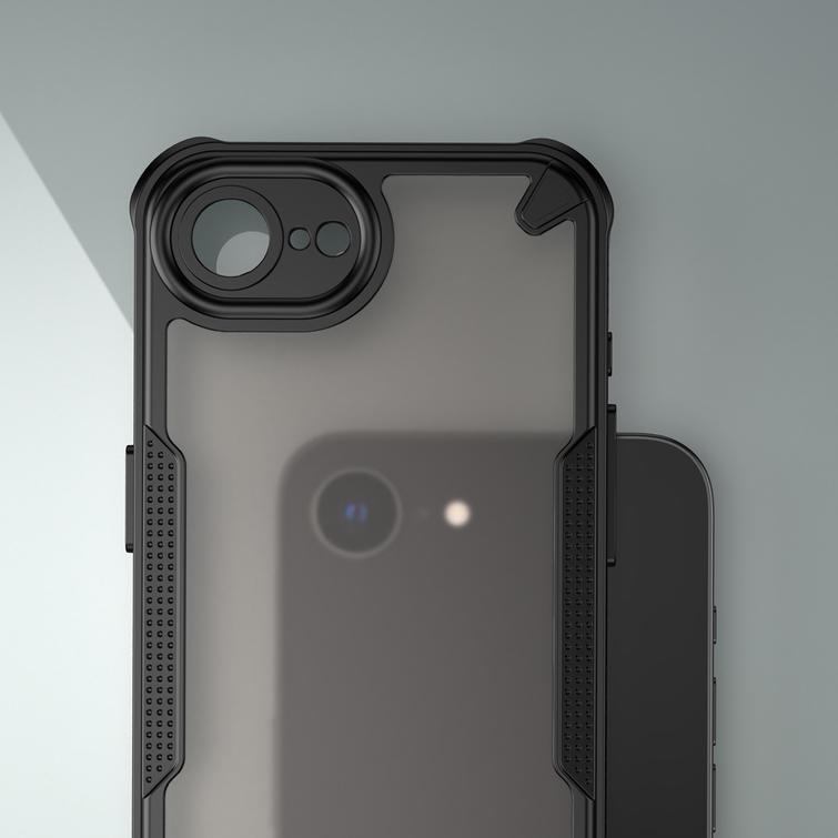 Defender Matt case for iPhone 16e black